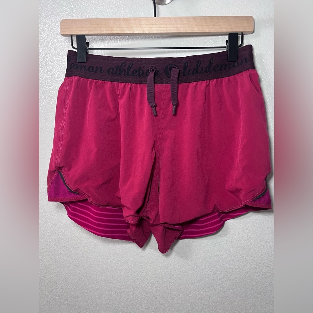 lululemon athletica Pink Athletic Shorts